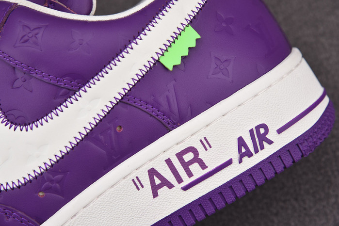 nike low air force 1 x purple