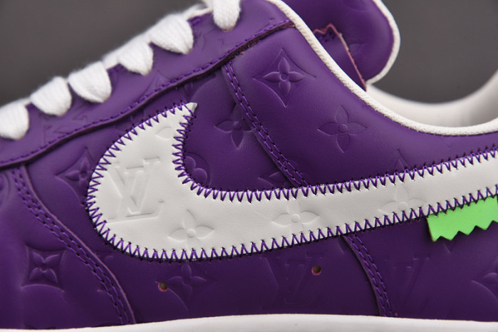 nike low air force 1 x purple