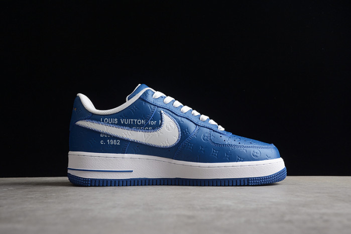NIKE LOW AIR FORCE 1 X bule