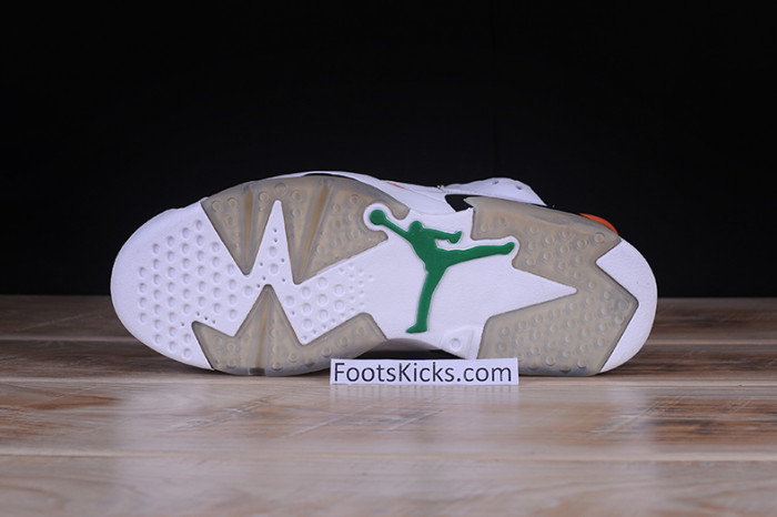 air jordan 6 retro nrg g8rd "gatorade" orange mens 384664-145