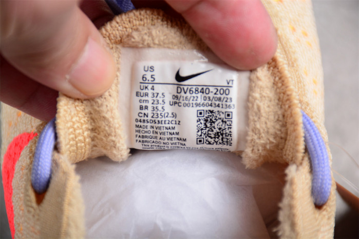 nike vapormax 2023 flyknit "pale vanilla" dv6840-200