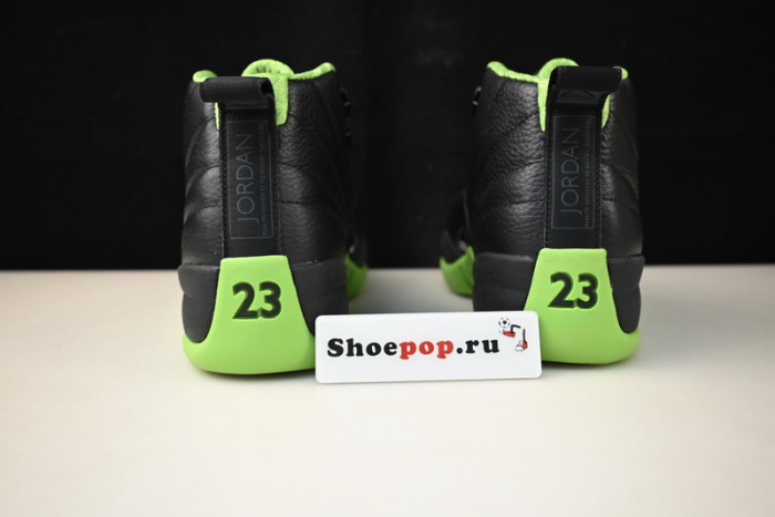 air jordan 12 black/green dr8887-101