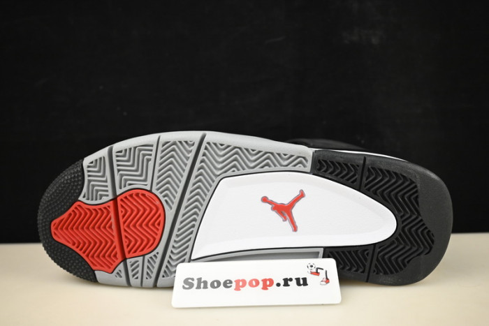 air jordan 4 black canvas dh7138-006