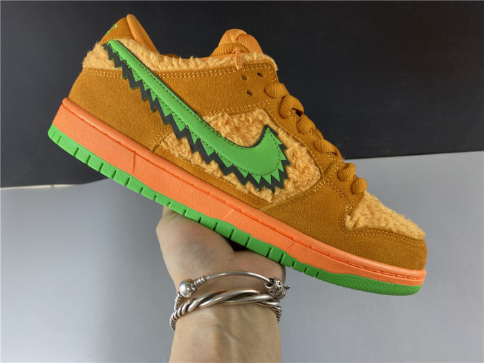 grateful dead x nike sb dunk low“ orange bear” cj5378 800