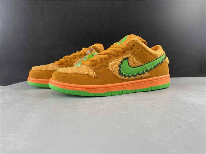 grateful dead x nike sb dunk low“ orange bear” cj5378 800