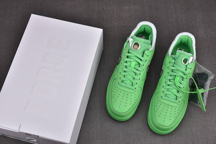 ofw x nike air force 1 low green dx1419-300