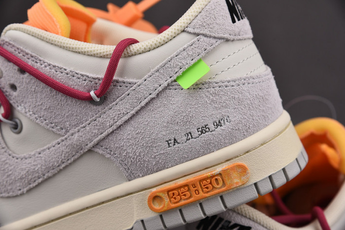 ofw x dunk low “35 of 50” dj0950-114