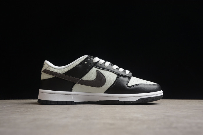 nike dunk low black grey orange fn7808-001
