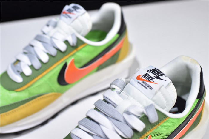 sacai x nike ldv waffle green gusto bv0073-300