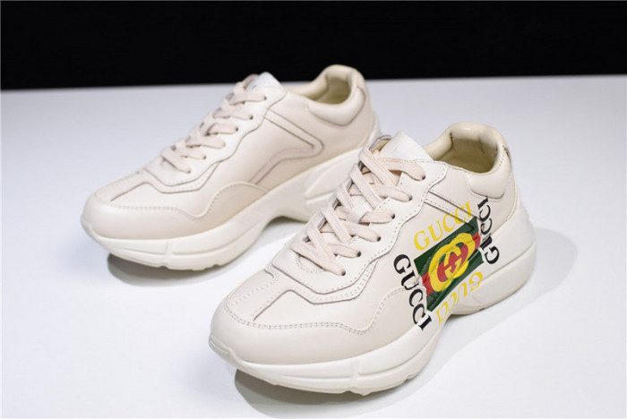 g*u*i rhyton vintage trainer sneaker mens 500878 drw00 9522