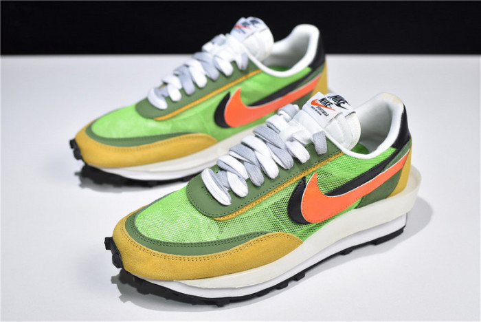 sacai x nike ldv waffle green gusto bv0073-300