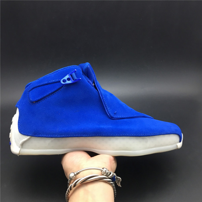 air jordan 18 blue suede aa2494-401