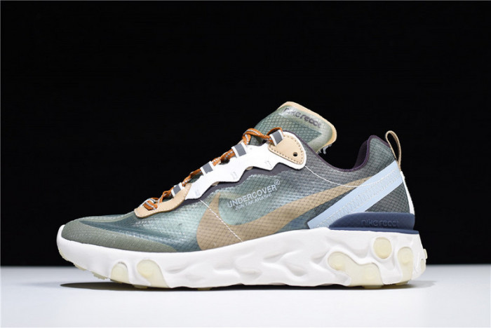 nike react element 87 undercover green mist bq2718-300