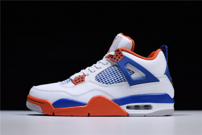 air jordan 4 white/bright crimson-royal blue 308497-171