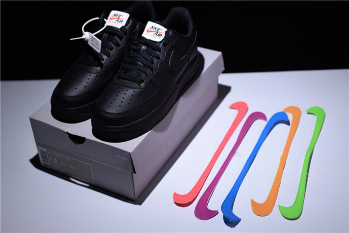 nike air force 1 velcro pack black ah8462-002