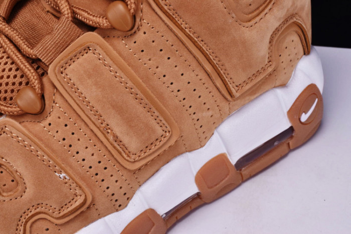 nike air more uptempo prm “wheat” brown aa4060-200