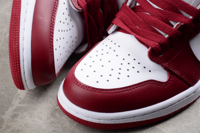 air jordan 1 high og team red dz5485-160