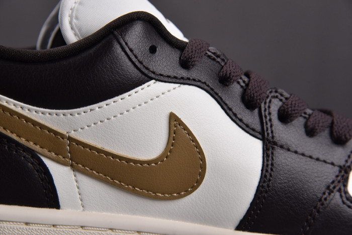 air jordan 1 low releasing in sail and brown dc0774-200