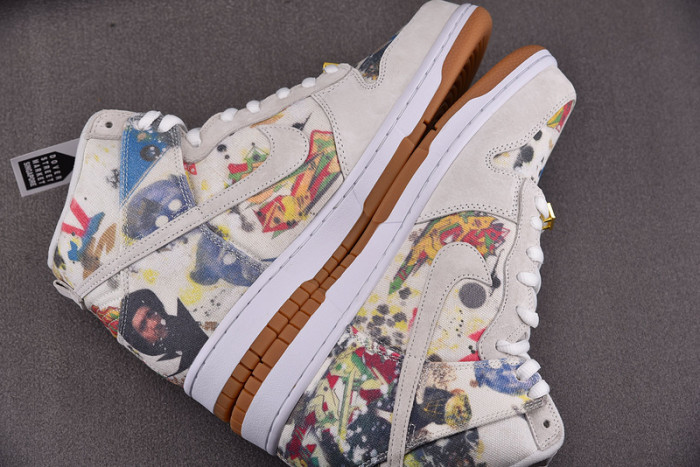 S*p*e x nike sb dunk high rammellzee fd8779-100