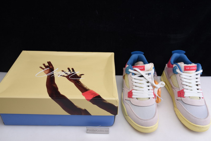 union x air jordan 4 guava ice dc9533-800