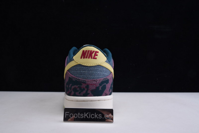 nike dunk low lemon wash multi-color cz9747-900
