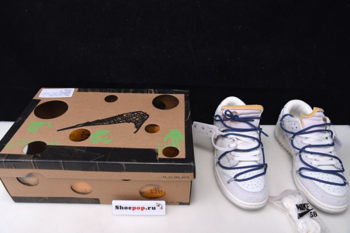 ofw x dunk low “18 of 50” dj0950-112