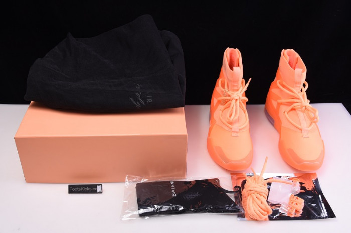 nike air fear of god 1 orange pulse ar4237-800