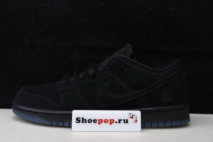 undefeated nike dunk low black do9329-001