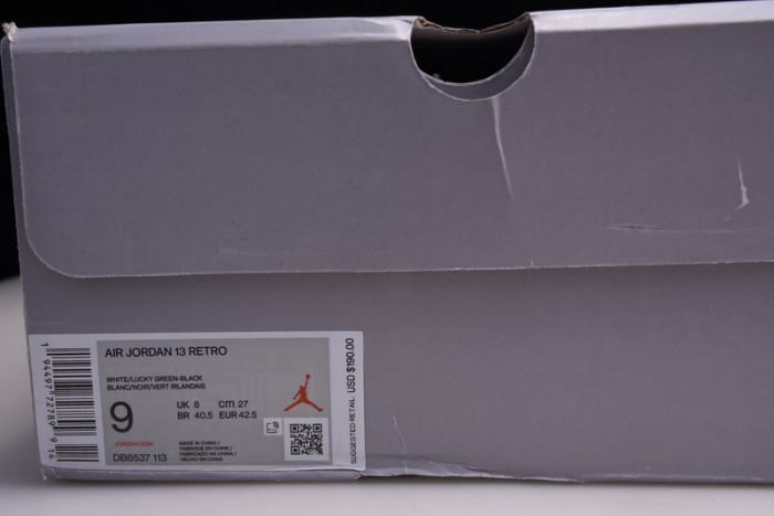 air jordan 13 lucky green db6537-113