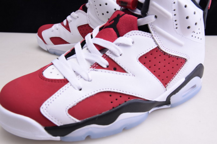 air jordan 6 retro "carmine" （2021）ct8529-106
