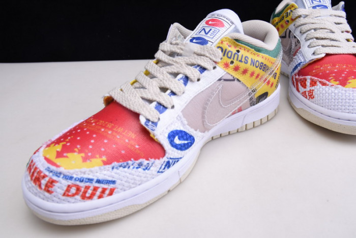 nike dunk low sp city market da6125-900
