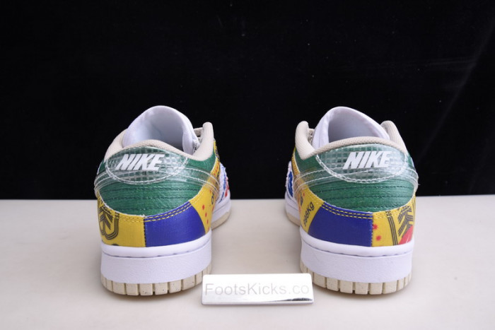 nike dunk low sp city market da6125-900