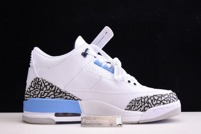 air jordan3 unc ct8532-104