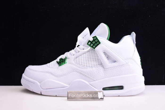 air jordan 4 retro “pure money” white green ct8527-113