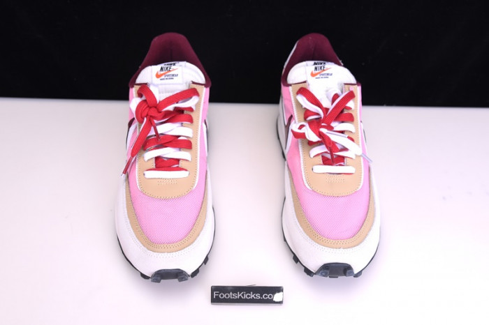 sacai x nike ldv waffle pink bv0073-500