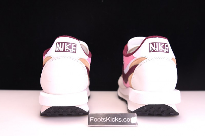 sacai x nike ldv waffle pink bv0073-500