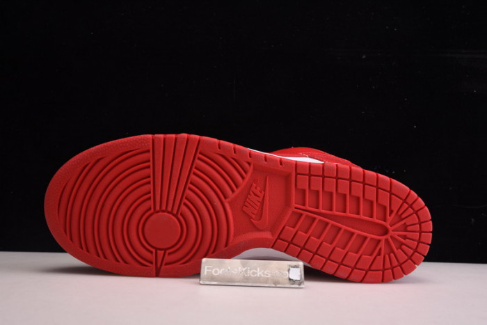 nike dunk low university red cu1727-100