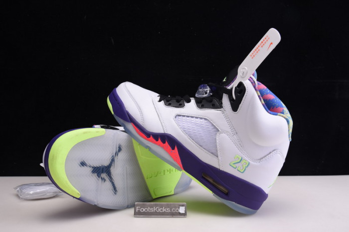 air jordan 5 white alternate bel-air db3335-100