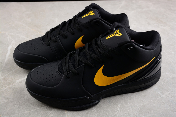 nike kobe 4 protro black university gold fq3544-002