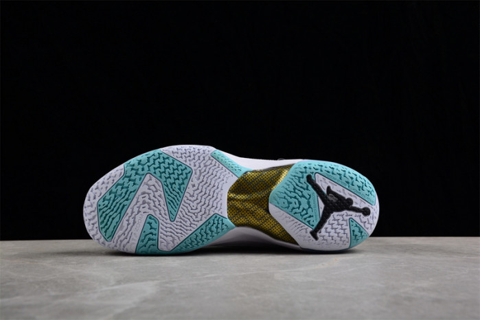 air jordan 37 guo ailun island green dv0921-173