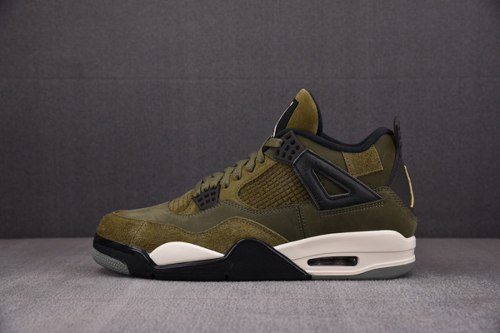 air jordan 4 craft "medium olive" fb9927-200