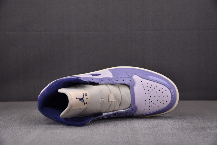 air jordan 1 mid se chenille sky j light purple dz3745-500