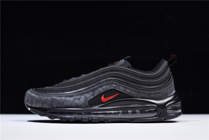 nike air max 97 reflective logos black ar4259-001