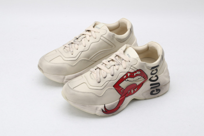 g*u*i rhyton vintage trainer sneaker 576965 drw00 9555