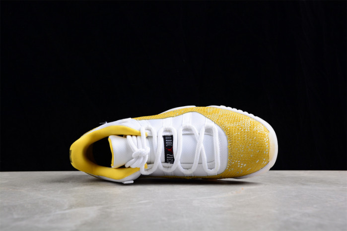 air jordan 11 low “yellow snakeskin” ah7860-107