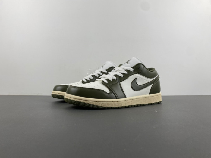 Air Jordan 1 Low ''Medium Olive'' DC0774-122