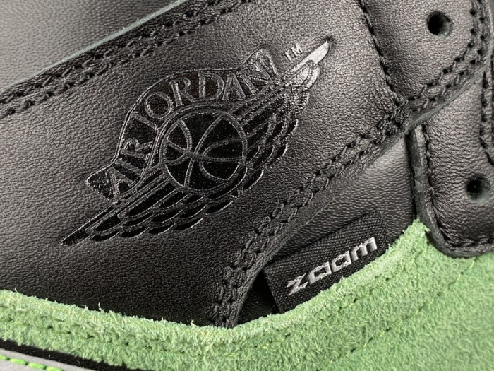 air jordan 1 high zoom “rage green” ck6637- 002