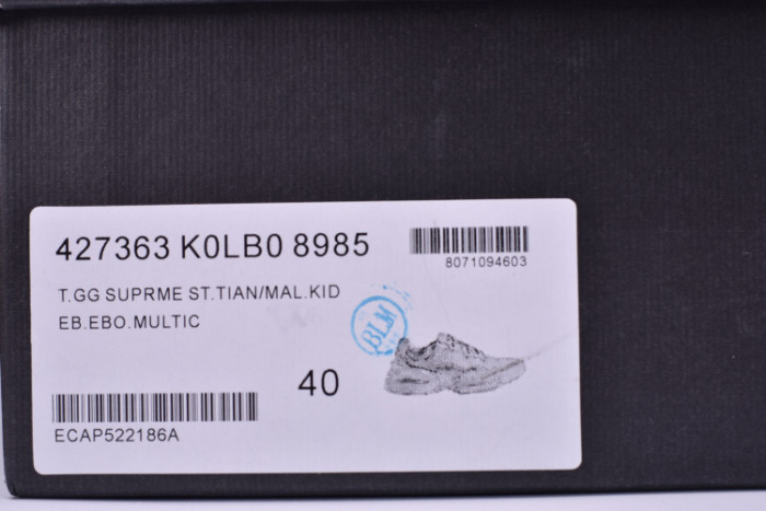 g*u*i rhyton vintage trainer sneaker 498917 a9l00 9522