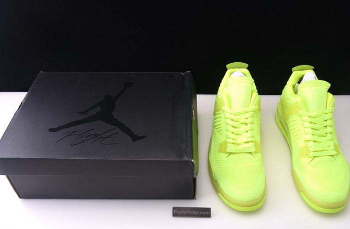 air jordan 4 flyknit volt aq3559-700