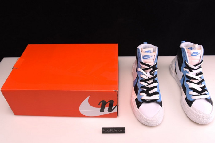 sacai nike blazer mid blue bv0072-001